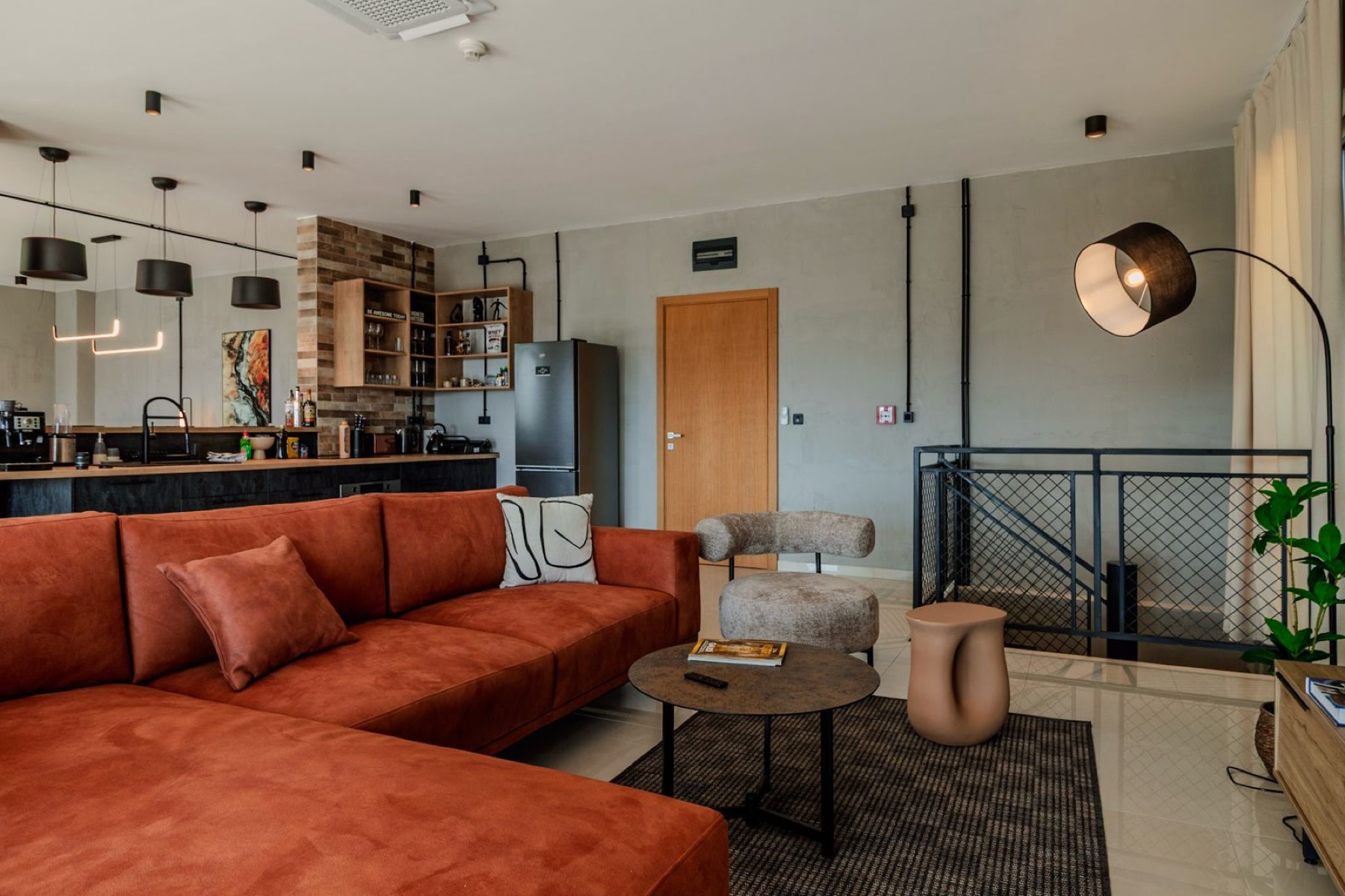 The shared lounge inside Nomio HOME