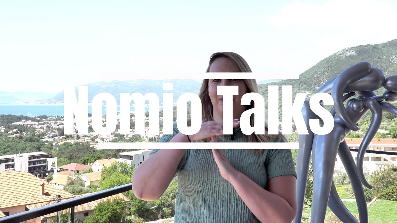 Bianca sharing her Nomio experience in a guest interview